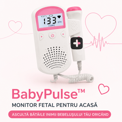 BabyPulse™ – Monitor Fetal pentru Acasă - Aura Store - Reduceri Online România, BabyPulse™ – Monitor Fetal pentru Acasă - Incaltaminte Online
