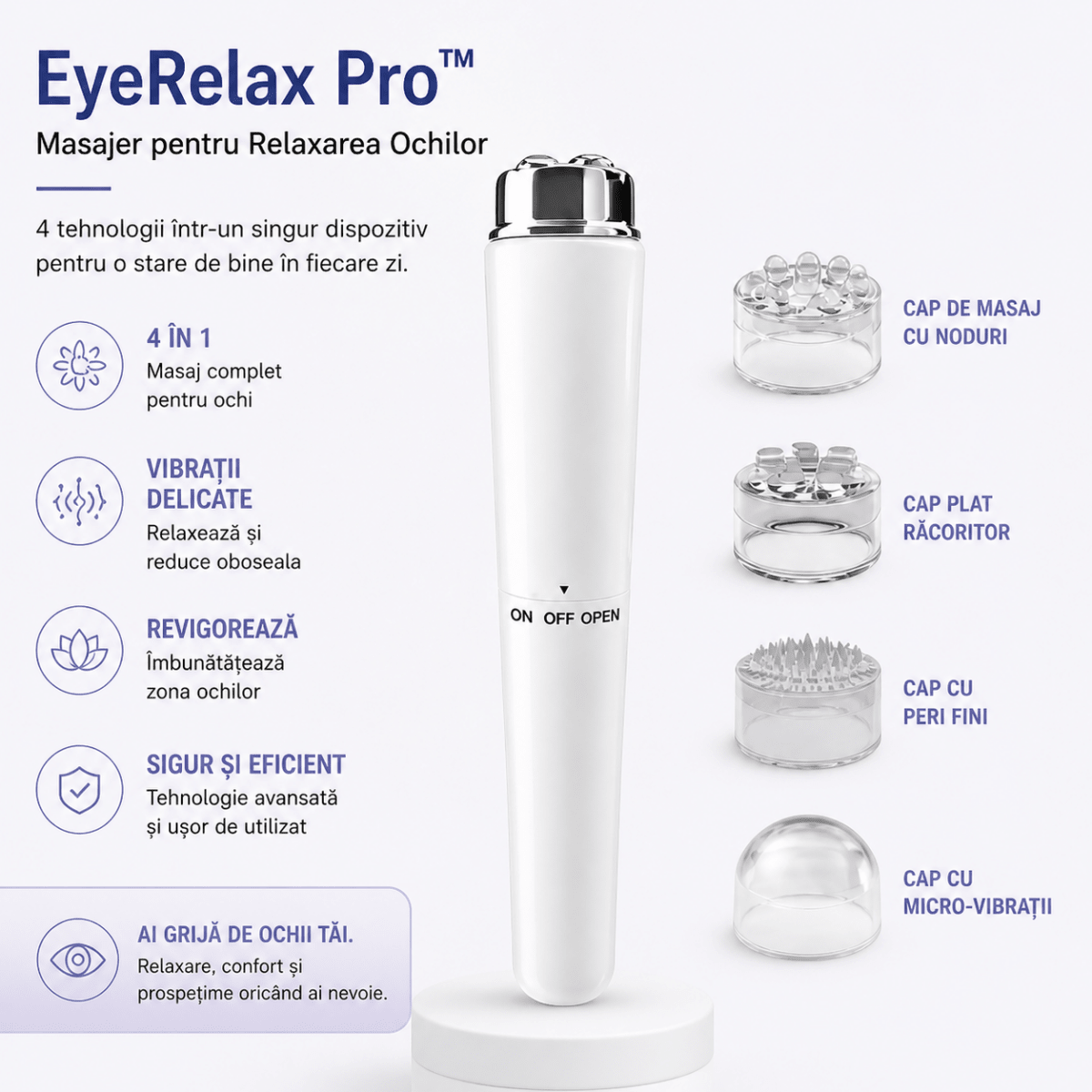 EyeRelax Pro™ – Masajer pentru Relaxarea Ochilor - Aura Store - Reduceri Online România, EyeRelax Pro™ – Masajer pentru Relaxarea Ochilor - Incaltaminte Online