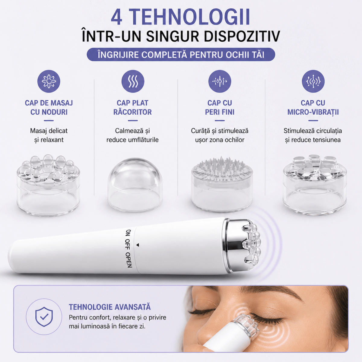 EyeRelax Pro™ – Masajer pentru Relaxarea Ochilor - Aura Store - Reduceri Online România, EyeRelax Pro™ – Masajer pentru Relaxarea Ochilor - Incaltaminte Online
