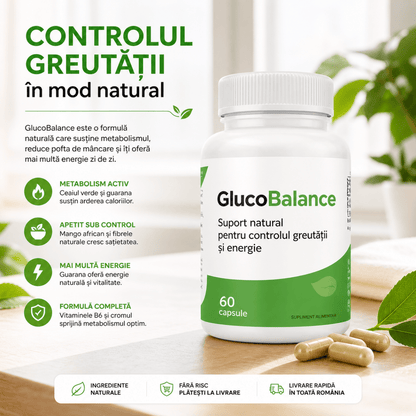 GlucoBalance™ – Capsule pentru Controlul Greutății și Energie - Aura Store - Reduceri Online România, GlucoBalance™ – Capsule pentru Controlul Greutății și Energie - Incaltaminte Online