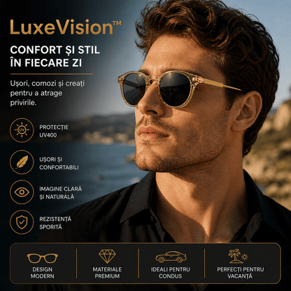 LuxeVision™ – Ochelari de Soare Premium - Aura Store - Reduceri Online România, LuxeVision™ – Ochelari de Soare Premium - Incaltaminte Online