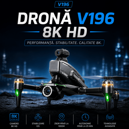 SkyVision Pro™ – Dronă 8K Ultra HD - Aura Store - Reduceri Online România, SkyVision Pro™ – Dronă 8K Ultra HD - Incaltaminte Online